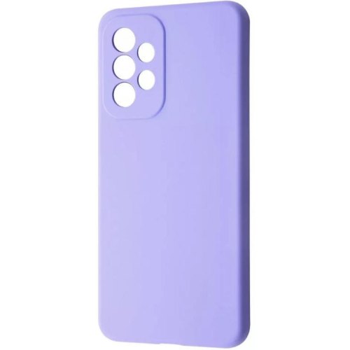 Накладка WAVE Full Silicone Cover Samsung Galaxy A33 (A336) (light purple)
