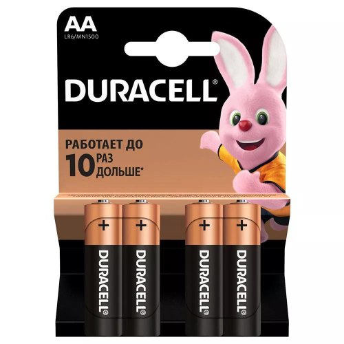 Батарейка DURACELL AA LR06 MN1500 1x4шт.