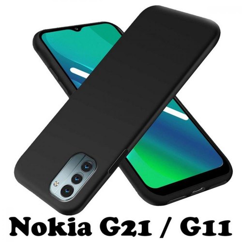 Силіконовий чохол BeCover для Nokia G21 / G11 Black (707460)