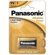 Батарейка Panasonic ALKALINE POWER лужна  6LF22(6LR61, MN1604, MX1604, Крона) блістер, 1 шт.