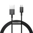 Baseus USB - micro-USB Superior Series 1 m Black (CAMYS-01)