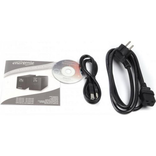 ПБЖ, 3000VA, EnerGenie (EG-UPS-036), (1800 Вт), LCD, USB, серія Pro
