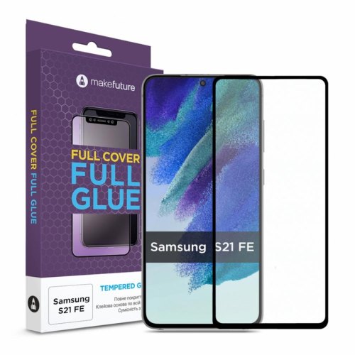 Захисне скло  MakeFuture для Samsung S21 FE (G990) Black
