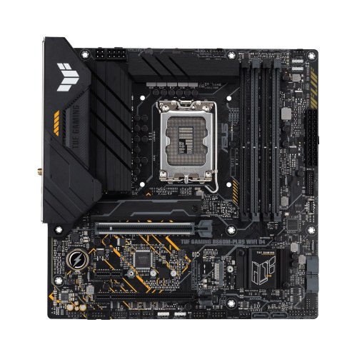 Материнcкая плата ASUS TUF GAM B660M-PLUS WIFI D4 s1700 B660 4xDDR4 M.2 HDMI-DP Wi-Fi BT mATX