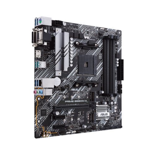 Материнcька плата ASUS PRIME B550M-A sAM4 B550 4 DDR4, M.2, HDMI, DVI, VGA, mATX