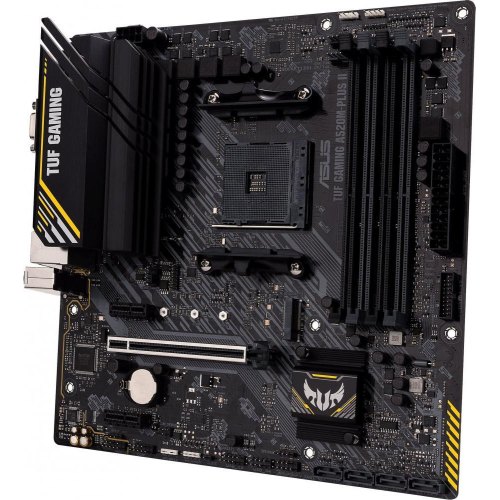 Материнcька плата ASUS TUF GAMING A520M-PLUS II sAM4 A520 4xDDR4 HDMI-DVI-VGA mATX