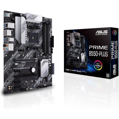 Материнcька плата ASUS PRIME B550-PLUS sAM4 B550 4xDDR4 M.2 HDMI-DP ATX