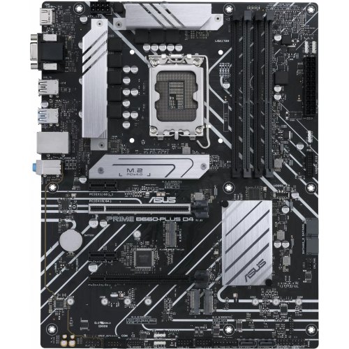 Материнcька плата ASUS PRIME B660-PLUS D4 s1700 B660 4xDDR4 M.2 HDMI-DP-VGA ATX