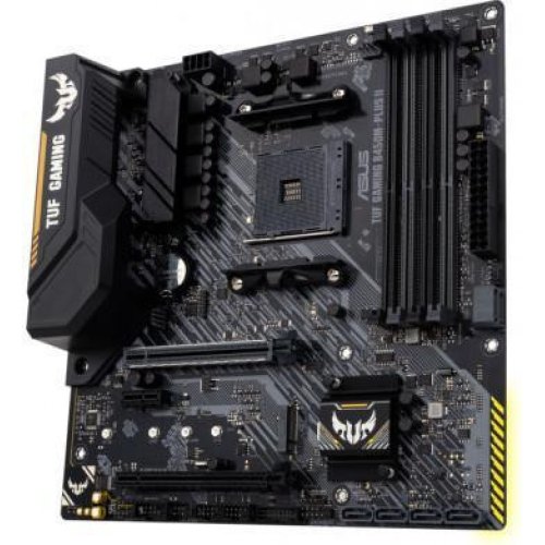Материнcька плата ASUS TUF GAMING B450M-PLUS II sAM4 B450 4xDDR4 HDMI-DVI mATX