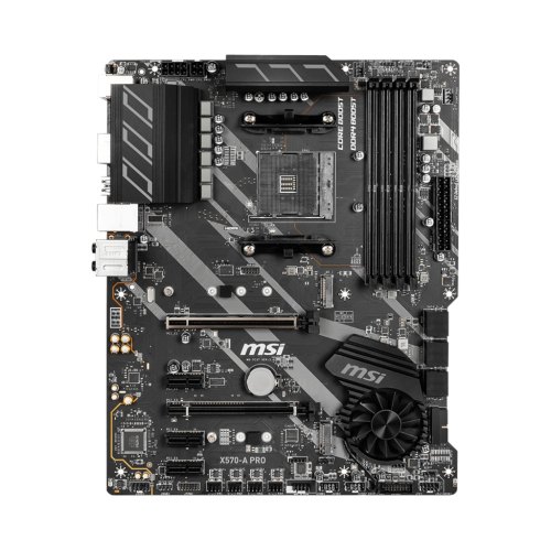 Материнcька плата MSI X570-A PRO sAM4 X570 4xDDR4 PCIe 4.0 HDMI ATX