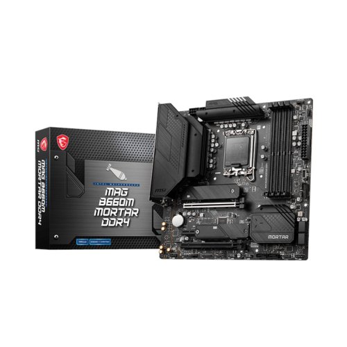 Материнcька плата MSI MAG B660M MORTAR DDR4 s1700 B660 4xDDR4 M.2 HDMI-DP mATX