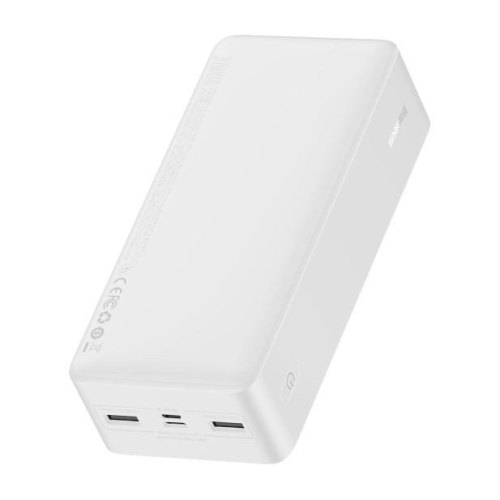 Зовнішній акумулятор (павербанк) Baseus Bipow Digital Display Powerbank 15W 30000mAh White (PPBD050202)