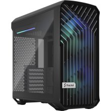 Корпус ATX Fractal Design без БЖ Torrent Compact RGB чорний з загартованим склом Torrent Compact RGB Black TG