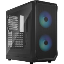 Корпус ATX Fractal Design без БЖ Focus 2 RGB чорний з загартованим склом Focus 2 RGB Blck TG Clear Tint