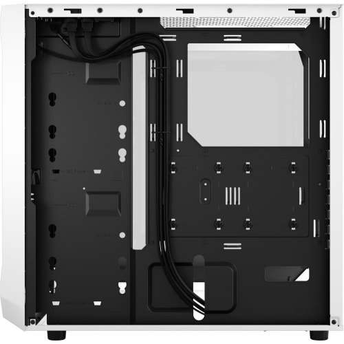Корпус ATX Fractal Design без БЖ Focus 2 RGB білий з загартованим склом Focus 2 RGB White TG ClearTint