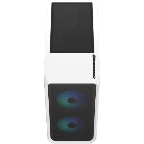 Корпус ATX Fractal Design без БЖ Focus 2 RGB білий з загартованим склом Focus 2 RGB White TG ClearTint