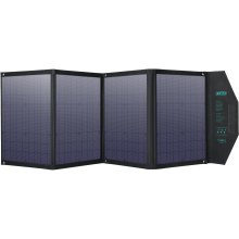 Сонячна панель для УМБ Choetech 80W (158x41см) 5V/2.4A USB + 5V/2.4A QC3.0 + USB-C PD3.0(30W) (SC007)