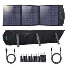Сонячна панель для УМБ Choetech 120W (177x53см) 1x120W,1*USB QC3.0 18W,1*USB-C PD3.0 60W, 1xUSBA 12W (SC008)