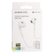 Гарнітура дротова BOROFONE BM30 Max Acoustic wire control earphones with mic White