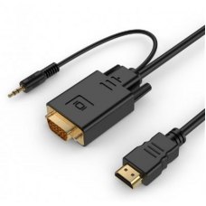 Перетворювач цифрового HDMI сигналу в VGA відео 1.8 m Cablexpert A-HDMI-VGA-03-6