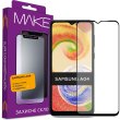 Захисне скло MAKE Full Cover Full Glue для Samsung A04/A04s/A04e Black