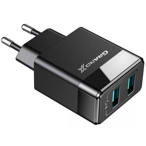МЗП Grand-X CH-50 (2USB 5V 2.4A), color White (CH-50)