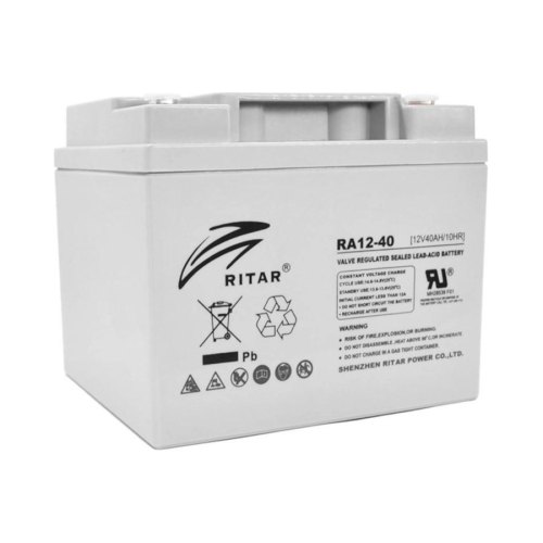 Батарея до ПБЖ, 12 В, 40 Aгод, Ritar(RA12-40)