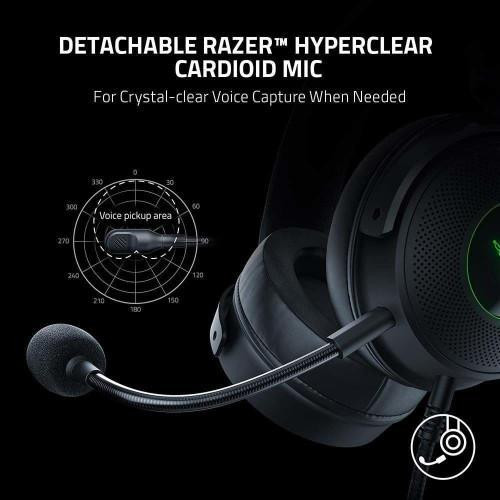Гарнітура дротова, Razer Kraken V3 X USB (RZ04-03750300-R3M1)