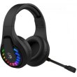 Гарнітура ігрова Bloody GR230 з LED підсвічуванням, Bluetooth v5.2 + 2.4GHz + 3.5 Jack (Black)