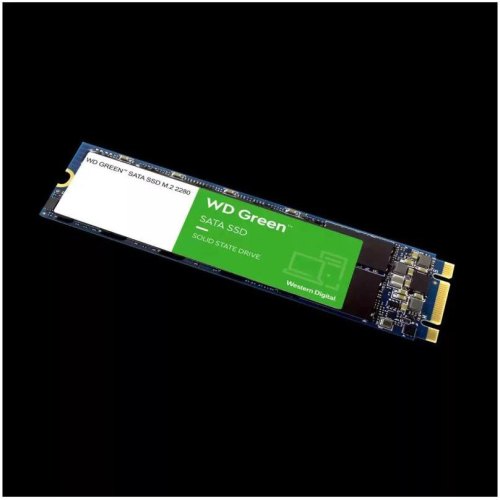 Накопичувач SSD M.2 Western Digital, Green,240GB,NAND: 3D TLC (WDS240G3G0B)