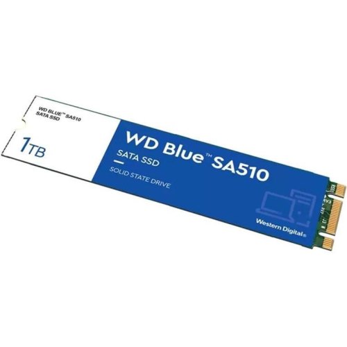Накопичувач SSD M.2 WD Blue, SA510,1TB,NAND (WDS100T3B0B)