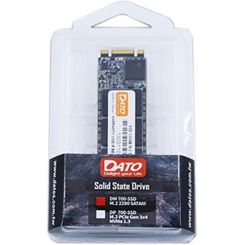 Накопичувач SSD M.2 Dato,DM700,128GB,NAND: 3D TLC (DM700SSD-128GB)