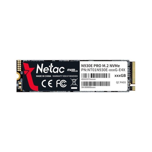 Накопичувач SSD M.2 Netac, N930E Pro,512GB,NAND: 3D NAND (NT01N930E-512G-E4X)
