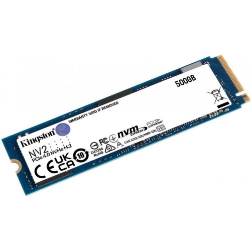 Накопичувач SSD M.2 Kingston, NV2,500GB,NAND; 3D NAND (SNV2S/500G)