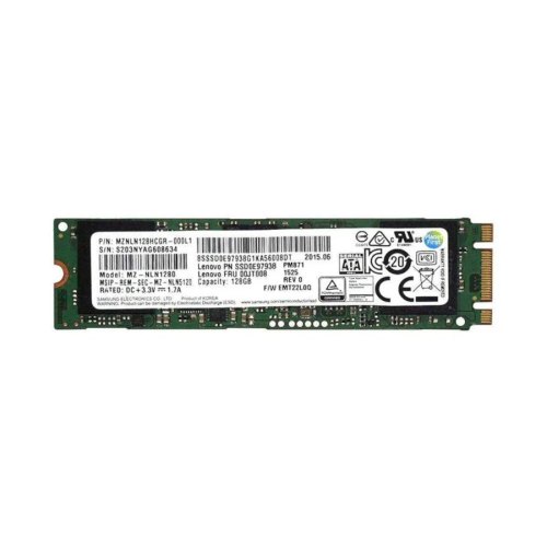 Накопичувач SSD M.2 Samsung, PM871,128GB,NAND (MZ-NLN1280)