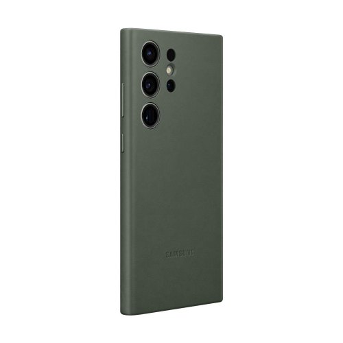 Чохол Samsung S918 (S23 Ultra) Leather Case EF-VS918LGEGRU, Green