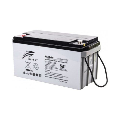 Батарея до ПБЖ, 12 В, 80 Aгод, Ritar(RA12-80)