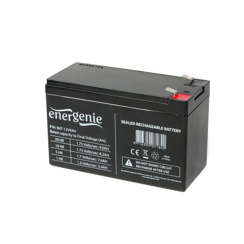 Батарея до ПБЖ, 12 В, 9 Aгод , EnerGenie (BAT-12V9AH-)