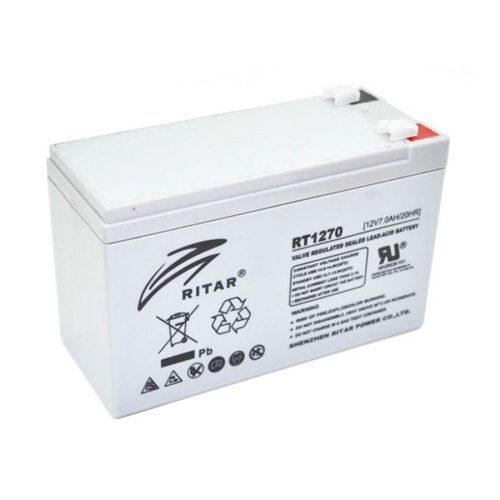 Батарея до ПБЖ, 12 В, 7 Aгод , Ritar(RT1270-)