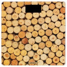 Ваги Ardesto підлогові Cork, 150кг, AAAx2 в комплекті, скло, багатокольорові