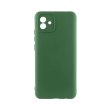 Чохол Silicone Cover Lakshmi Full Camera (A) для Samsung Galaxy A04 (A045) (Dark green)