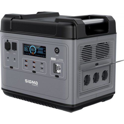 Зарядна станція Sigma mobile X-Power SI625APS Power Station Grey (4827798424612)