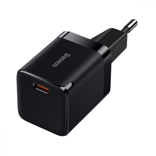 МЗП Baseus GaN3 Fast Charger 30W (1 Type-C) (black)