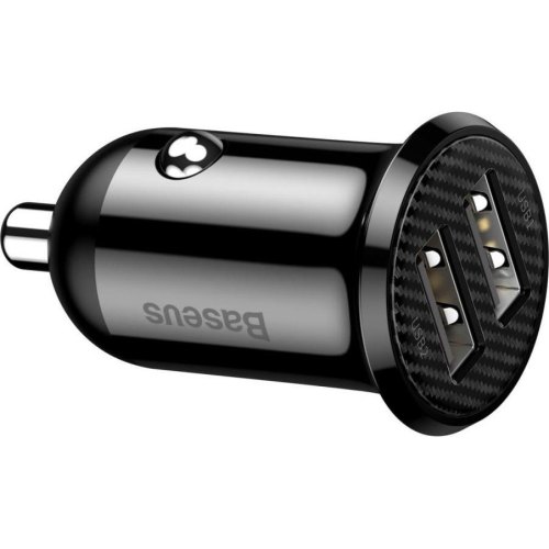 АЗП Baseus Grain Pro 4.8A 2USB (black)