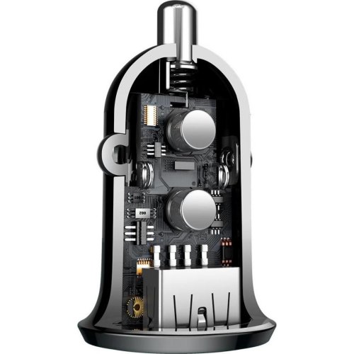 АЗП Baseus Grain Pro 4.8A 2USB (black)