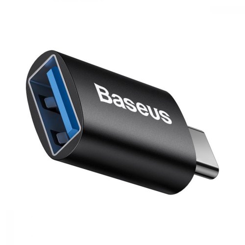 Baseus Ingenuity Series Mini OTG Adaptor Type-C to USB-A 3.1 Black (ZJJQ000001)