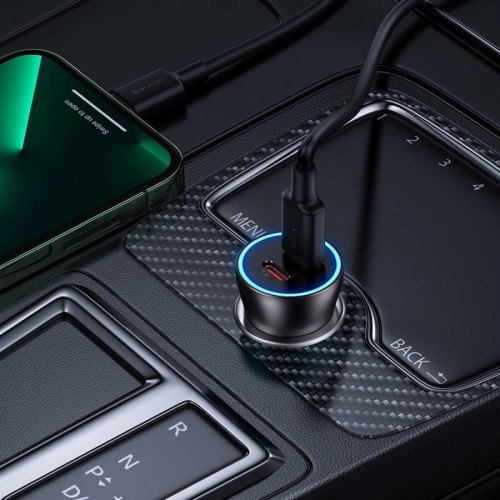 АЗП Baseus Golden Contactor Pro 40W Type-C + Type-C (dark gray)