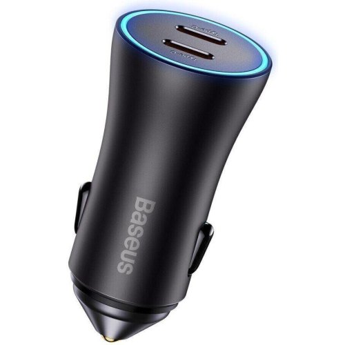 АЗП Baseus Golden Contactor Pro 40W Type-C + Type-C (dark gray)