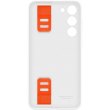 Чохол Samsung S916 (S23+) Silicone Grip Case EF-GS916TWEGRU, White
