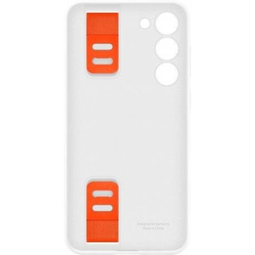 Чохол Samsung S916 (S23+) Silicone Grip Case EF-GS916TWEGRU, White